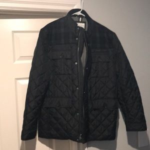 Black and Grey Cole Haan Jacket